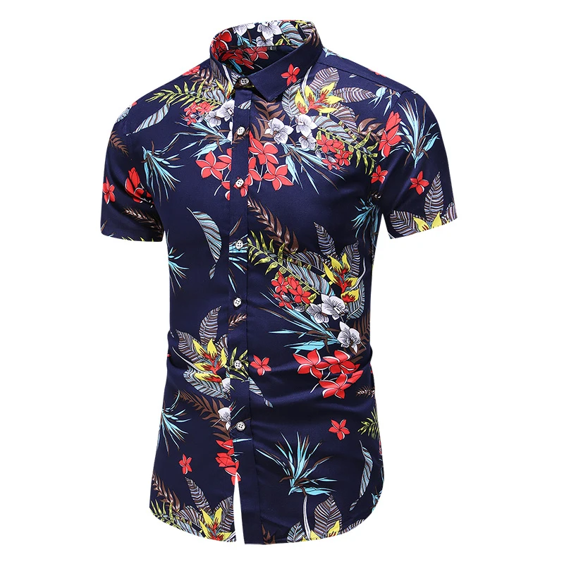 Plus Size 5XL 6XL 7XL 2020 Summer New Men's Hawaiian Short-sleeved Shirt Fashion Casual Flower Shirt Male Brand Clothes 
Plus Size 5XL 6XL 7XL 2020 Summer New Men's Hawaiian Short-sleeved Shirt Fashion Casual Flower Shirt Male Brand Clothes