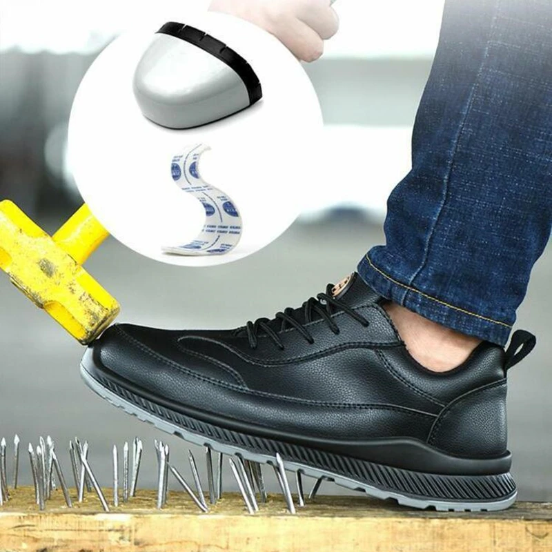 Steel Toe Shoe for Men Working Shoes Man Safety Anti - Smash Insulation Casual Leather Shoes Men Ladies Work Shoes Big Size 46
Steel Toe Shoe for Men Working Shoes Man Safety Anti - Smash Insulation Casual Leather Shoes Men Ladies Work Shoes Big Size 46