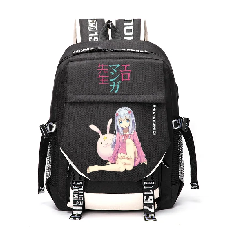 

Унисекс мультфильм аниме Masamune Izumi Sagiri Yamada Elf Senjyu Muramasa уличный дорожный рюкзак повседневная школьная сумка студенческие рюкзаки