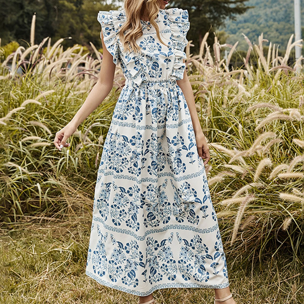 Летнее платье, женская одежда, офисные женские платья с круглым вырезом, женские сарафаны, лоскутное платье с высокой талией, летнее женское... 
Летнее платье, женская одежда, офисные женские платья с круглым вырезом, женские сарафаны, лоскутное платье с высокой талией, летнее женское...