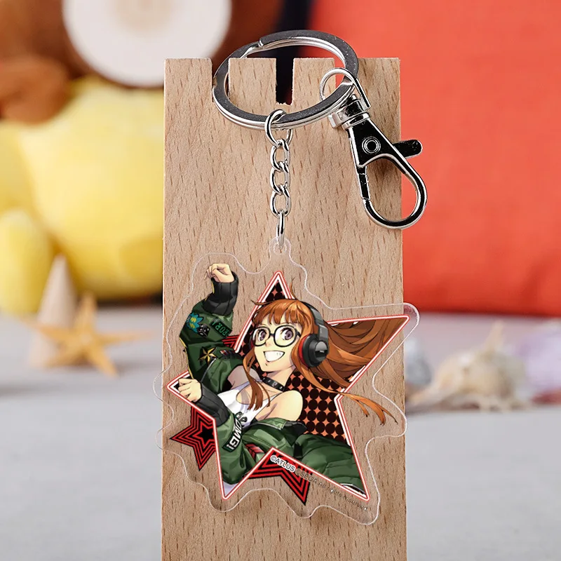 Game Persona 5 Anime Keychains Accessories Anime P5 Akira Kurusu Anne Takamaki Two Sided Big Size Acrylic Keyrings
Game Persona 5 Anime Keychains Accessories Anime P5 Akira Kurusu Anne Takamaki Two Sided Big Size Acrylic Keyrings