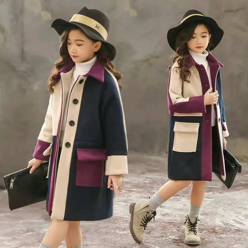 2020 Autumn and Winter Rabbit Ear Hooded Coat Winter Warm Kids Jacket Outerwear Girl Wool Blend Children Clothing Top 4-12 Years
2020 Autumn and Winter Rabbit Ear Hooded Coat Winter Warm Kids Jacket Outerwear Girl Wool Blend Children Clothing Top 4-12 Years