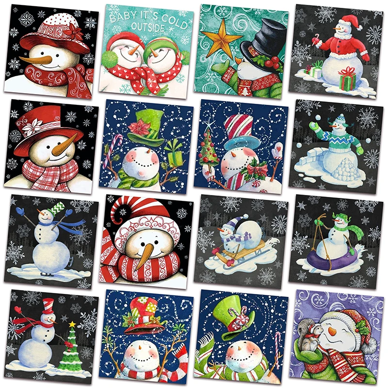 New DIY Diamond embroidery mosaic Christmas snowman 5D Full Diamond painting picture Cartoon gift cross stitch Home decor 2837
New DIY Diamond embroidery mosaic Christmas snowman 5D Full Diamond painting picture Cartoon gift cross stitch Home decor 2837