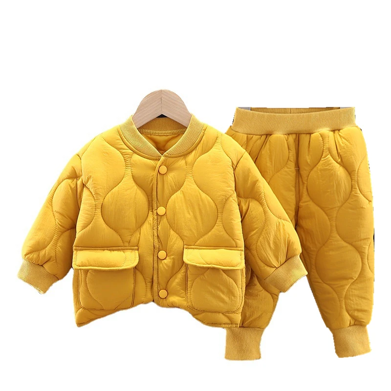 New Winter Baby Boys Clothes For Girls Children Fashion Thick Cotton Coat Pants 2Pcs/Sets Toddler Casual Costume Kids Tracksuits
New Winter Baby Boys Clothes For Girls Children Fashion Thick Cotton Coat Pants 2Pcs/Sets Toddler Casual Costume Kids Tracksuits
