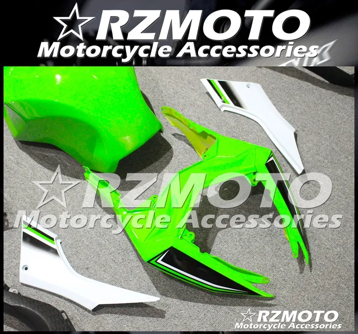4 Gifts New ABS Motorcycle Fairing Kits Fit for Kawasaki Ninja300 EX300 13 14 15 16 17 ZX300R 2013-2017 Custom White Green
4 Gifts New ABS Motorcycle Fairing Kits Fit for Kawasaki Ninja300 EX300 13 14 15 16 17 ZX300R 2013-2017 Custom White Green