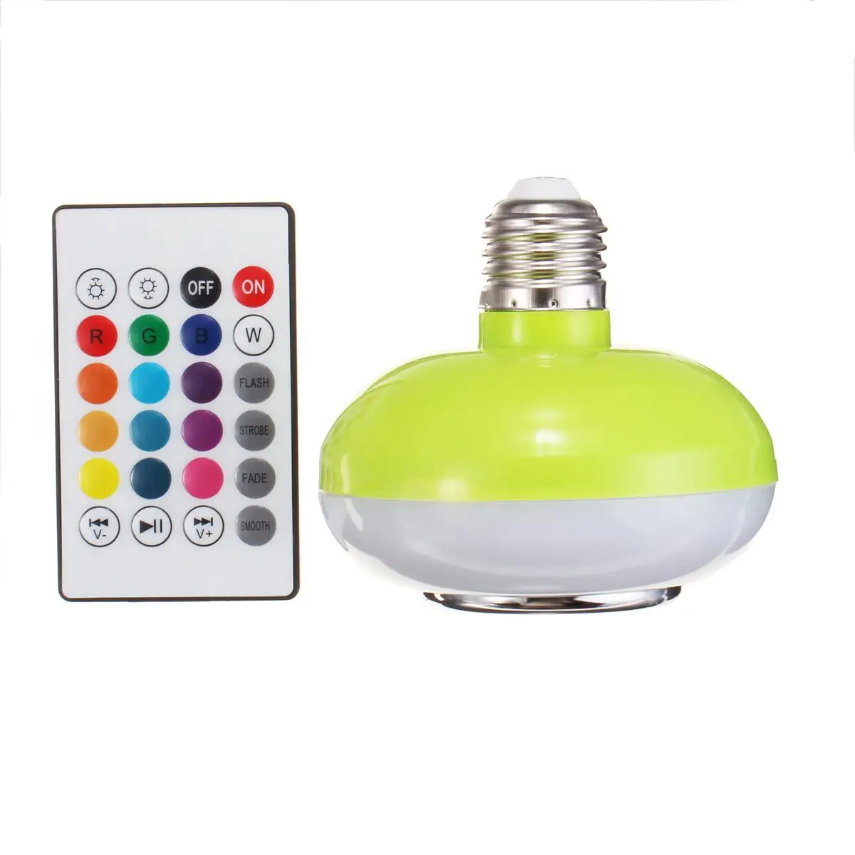 RGB/RGBW Smart Light Bulb E27 12W LED Lamp Wireless Bluetooth APP Remote Control LED Bulb Stereo Audio Speaker Music Playing
RGB/RGBW Smart Light Bulb E27 12W LED Lamp Wireless Bluetooth APP Remote Control LED Bulb Stereo Audio Speaker Music Playing