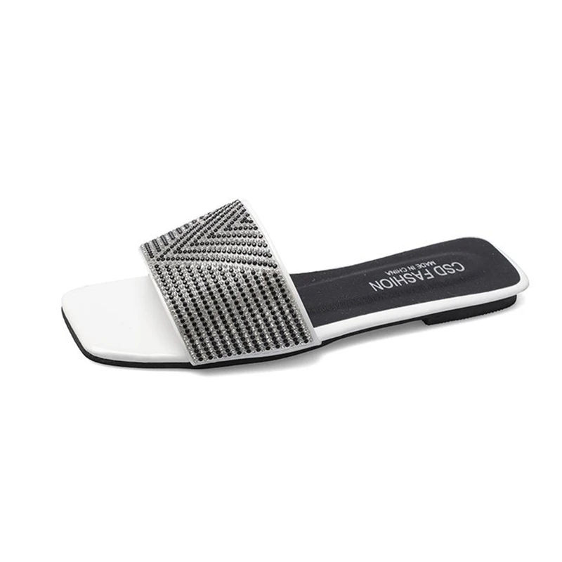 2021 summer low-heeled rhinestone decoration line-shaped outer wear fashionable slippers ladies
2021 summer low-heeled rhinestone decoration line-shaped outer wear fashionable slippers ladies