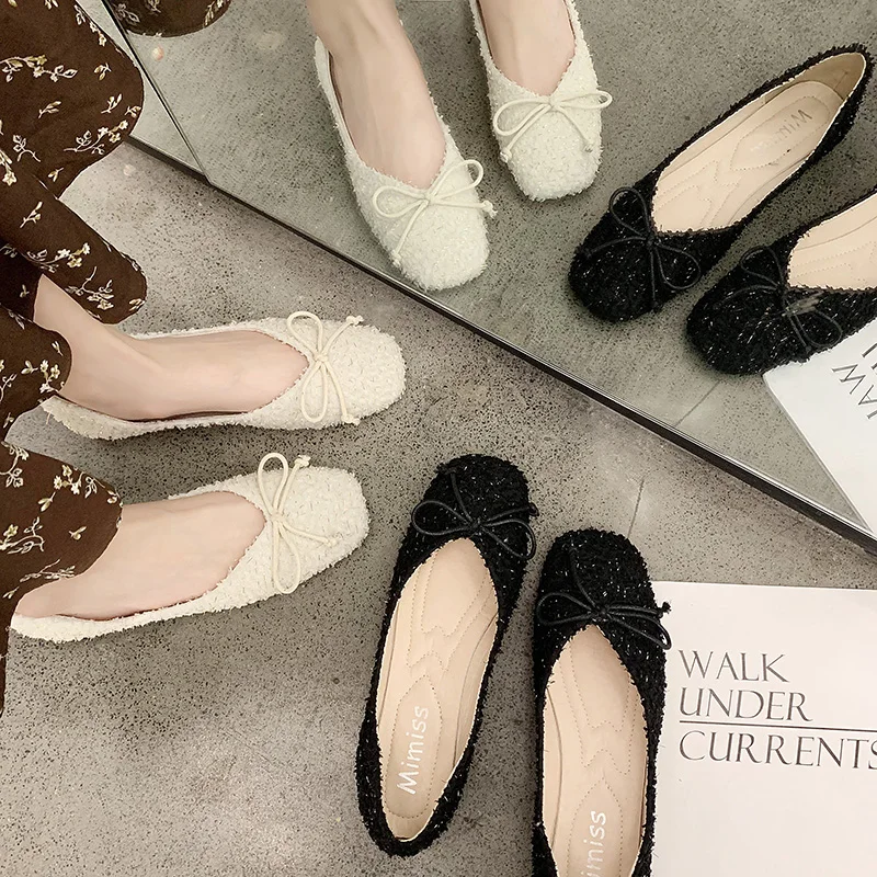 Women Shoes Autumn Casual Female Sneakers Shallow Mouth Slip-on Flats Square Toe Bow-Knot Fall Winter Slip On Moccasin New Dress 
Women Shoes Autumn Casual Female Sneakers Shallow Mouth Slip-on Flats Square Toe Bow-Knot Fall Winter Slip On Moccasin New Dress