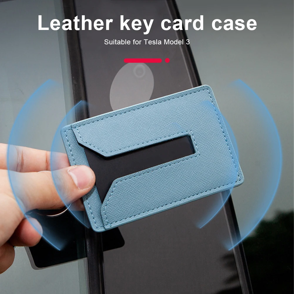 New Leather Key Case for Car Protector Cover For Tesla Model 3 Key Case Ring Bag Chain Clip Antiscratch Non-Slip Auto Accessorie
New Leather Key Case for Car Protector Cover For Tesla Model 3 Key Case Ring Bag Chain Clip Antiscratch Non-Slip Auto Accessorie