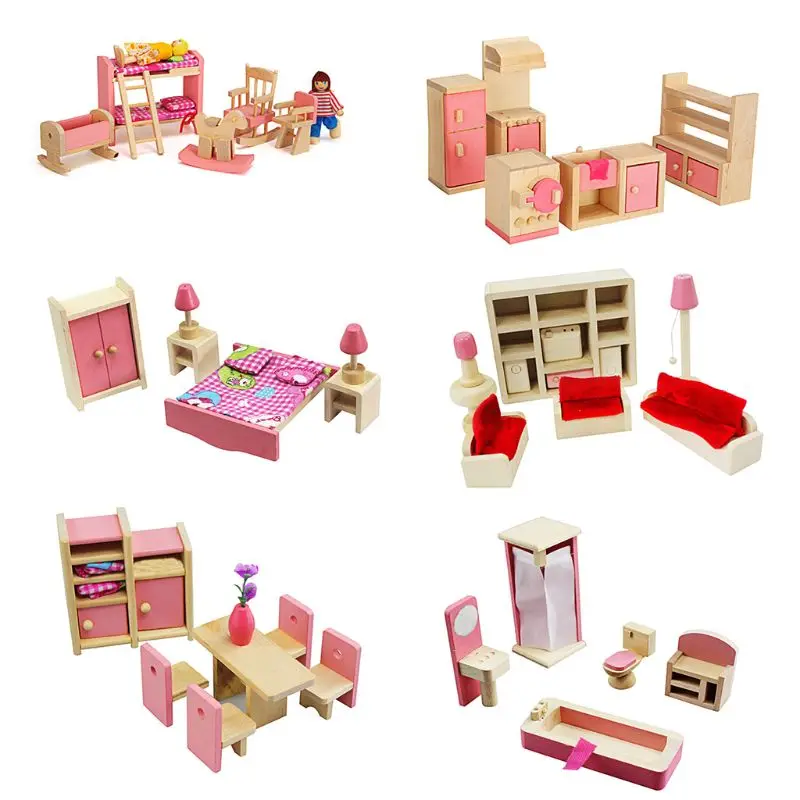 1 Set 1:12 Miniature Doll House Wooden Furniture Child Play Toys Gift For Dollhouse Life Scene Decor GXMB
1 Set 1:12 Miniature Doll House Wooden Furniture Child Play Toys Gift For Dollhouse Life Scene Decor GXMB