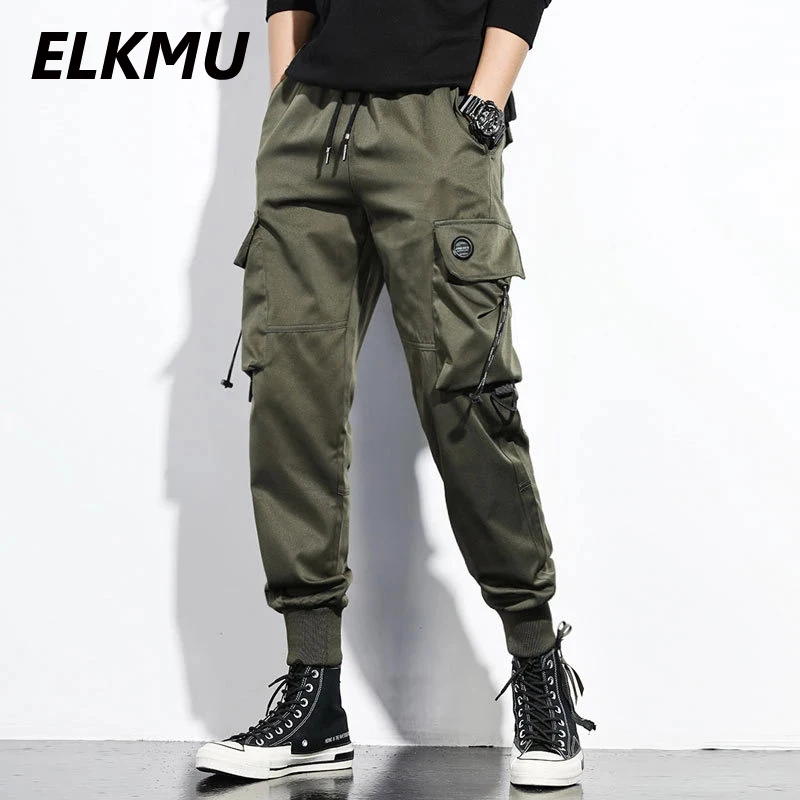 ELKMU Cargo Pants Joggers Men Fashion Streetwear Green Pants Sweatpants Pencil Pants Male Harajuku Bottoms Pocket HM056
ELKMU Cargo Pants Joggers Men Fashion Streetwear Green Pants Sweatpants Pencil Pants Male Harajuku Bottoms Pocket HM056
