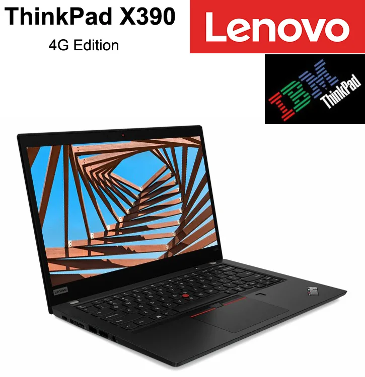 Lenovo Elite Бизнес ноутбук 2-в-1 ThinkPad X390 Коврик для йоги с 13 3 дюймов Сенсорный экран 360 °