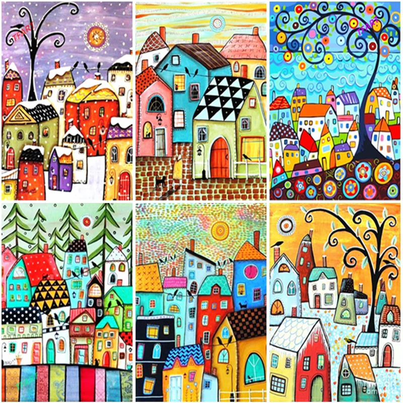 5D DIY House Diamond Painting Accessories Full Round Square Cartoon Scenery Diamond Embroidery Mosaic Rhinestone Handmade Gift
5D DIY House Diamond Painting Accessories Full Round Square Cartoon Scenery Diamond Embroidery Mosaic Rhinestone Handmade Gift