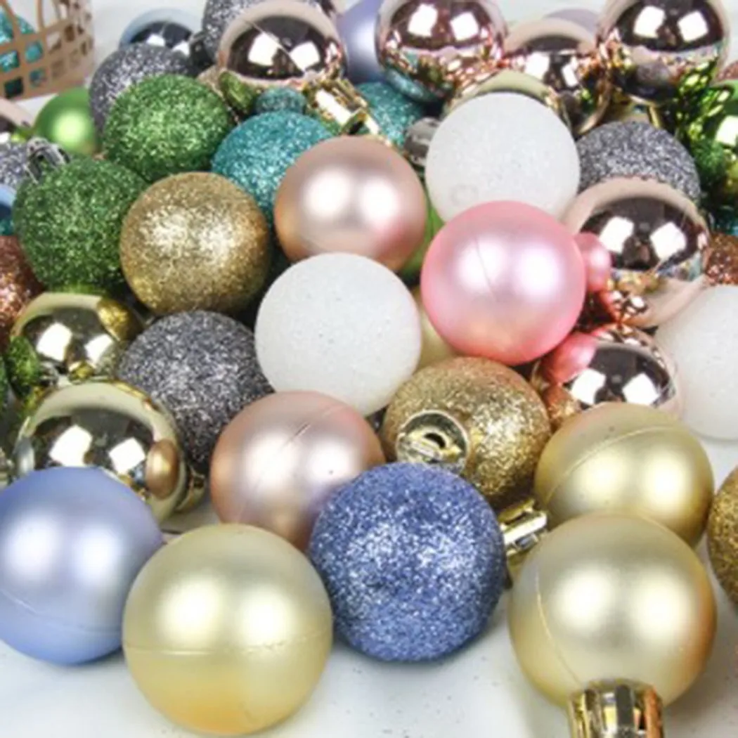 54Pcs Christmas Tree Ball Bauble Hanging Home Party Ornament Decor Electroplating Light Ball Decoration Hanging Tree Pendants
54Pcs Christmas Tree Ball Bauble Hanging Home Party Ornament Decor Electroplating Light Ball Decoration Hanging Tree Pendants