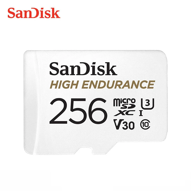 

SanDisk HIGH ENDURANCE microSD Card 32GB 64GB Memory Card 28GB 256GB TF Card SDHC/SDXC C10 100MB/s U3 V30 HD 4K