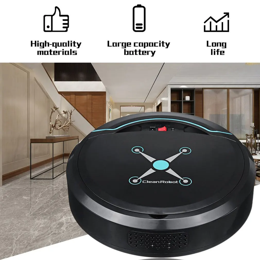Automatic Smart Robot Vacuum Cleaner Small Vacuum Cleaners Sweeping Robot Floor Dirt Auto Home USB Rechargeable Cleaning Machine
Automatic Smart Robot Vacuum Cleaner Small Vacuum Cleaners Sweeping Robot Floor Dirt Auto Home USB Rechargeable Cleaning Machine