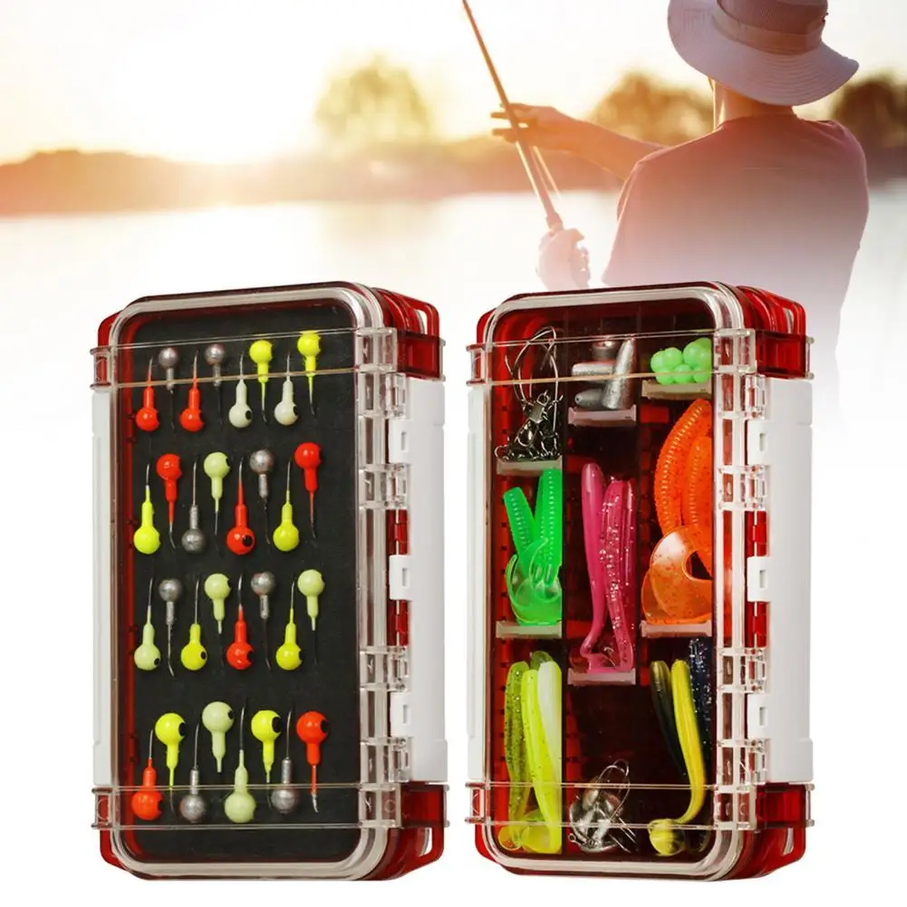 Professional 90Pcs/Set High-quality Fishing Accessories Lures Hooks Small Fishing Tools Kit Universal Fishing Supplies 
Professional 90Pcs/Set High-quality Fishing Accessories Lures Hooks Small Fishing Tools Kit Universal Fishing Supplies