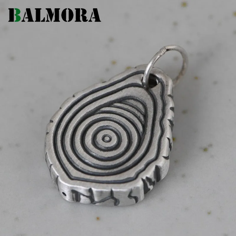 BALMORA Original 100% 990 Sterling Silver Pendant For Women Men Tree Annual Ring Pendant Thai Silver Charm Jewelry Without Chain
BALMORA Original 100% 990 Sterling Silver Pendant For Women Men Tree Annual Ring Pendant Thai Silver Charm Jewelry Without Chain