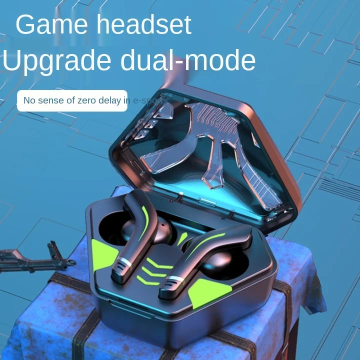 Wireless Bluetooth Earphones Microphone with Bluetooth Gaming Headset Low Delay TWS Gaming Bluetooth Headphones Stereo for PUBG
Wireless Bluetooth Earphones Microphone with Bluetooth Gaming Headset Low Delay TWS Gaming Bluetooth Headphones Stereo for PUBG