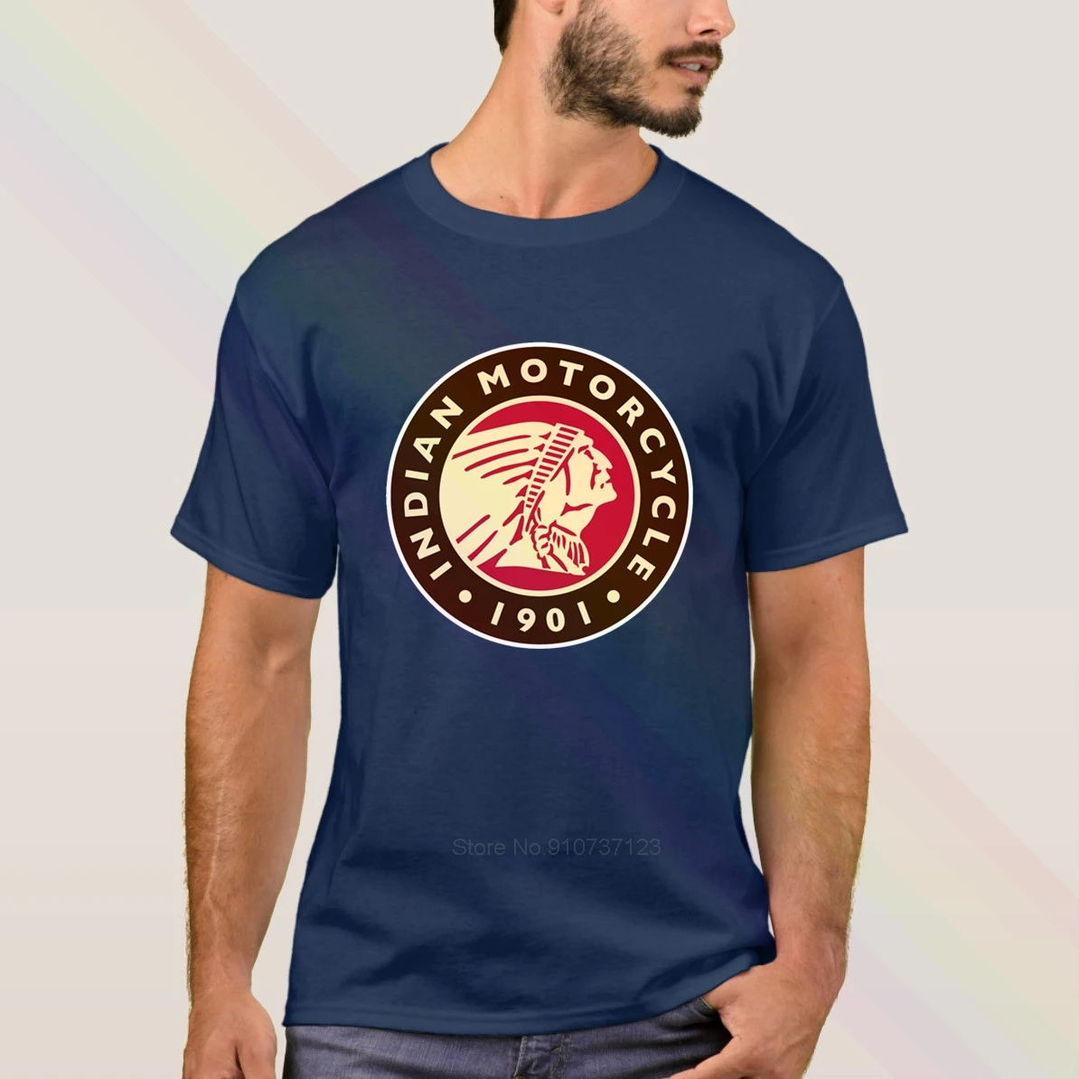 2020 Newest Indian 1901 Logo Classic Black T-Shirt Motorcycle Summer Men's Short Sleeve Popular Tees Shirt Tops Unisex
2020 Newest Indian 1901 Logo Classic Black T-Shirt Motorcycle Summer Men's Short Sleeve Popular Tees Shirt Tops Unisex