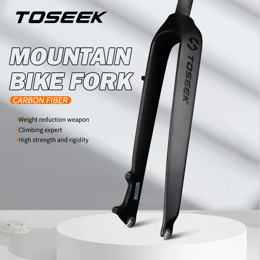 Велосипедная вилка TOSEEK MTB из углеродного волокна, передняя вилка 26/27, 5/29 дюйма, жесткая Велосипедная вилка с прямой трубкой, 560 г, карбоновая л...
Велосипедная вилка TOSEEK MTB из углеродного волокна, передняя вилка 26/27, 5/29 дюйма, жесткая Велосипедная вилка с прямой трубкой, 560 г, карбоновая л...