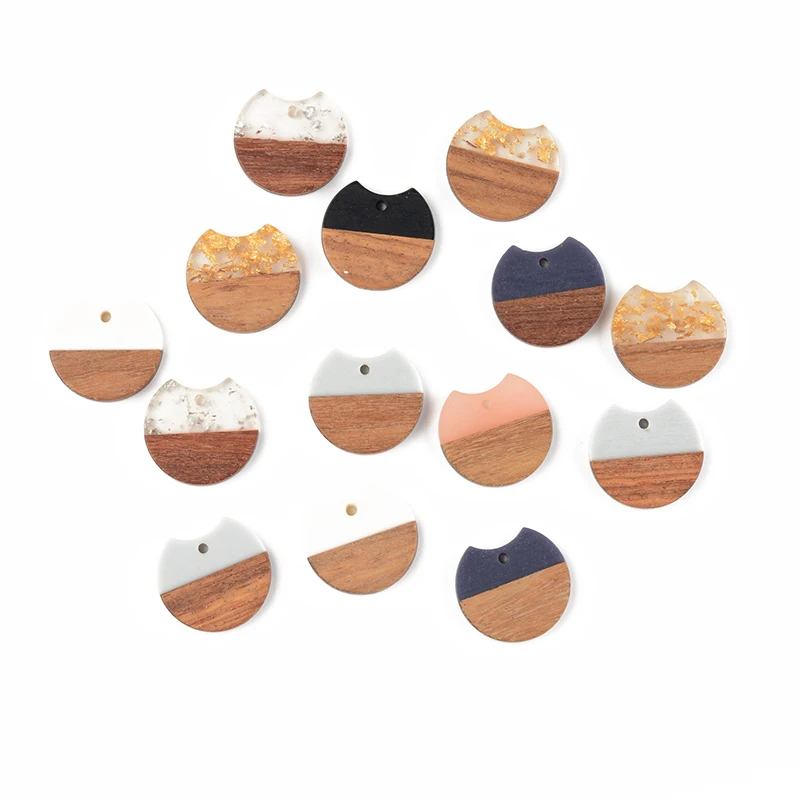 10PCS Jewelry Making Personality Wood And Resin Contrast Color Stitching Square Pendant Earring For Women Diy Accessories
10PCS Jewelry Making Personality Wood And Resin Contrast Color Stitching Square Pendant Earring For Women Diy Accessories