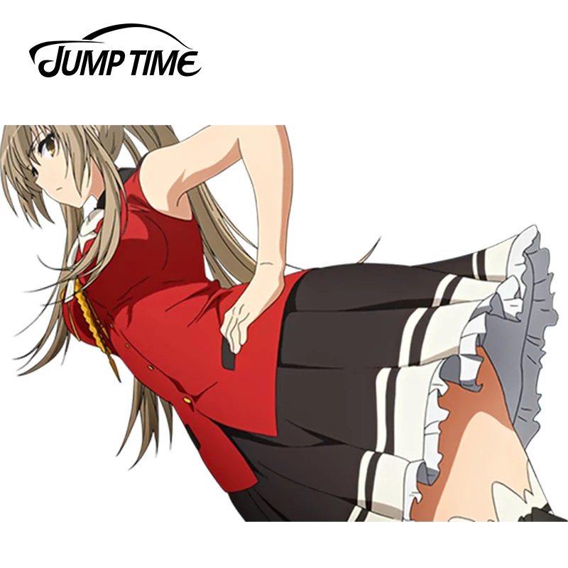 JumpTime 13 см x 9 1 стикер с изображением горячей девушки аниме Amagi блестящий парк 3D