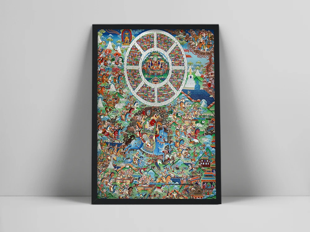 Shambhala God Buddha Modern Buddha Canvas Art Prints Art Buddhism Posters Wall Art for Living Room Home Decor Office (No Frame)
Shambhala God Buddha Modern Buddha Canvas Art Prints Art Buddhism Posters Wall Art for Living Room Home Decor Office (No Frame)