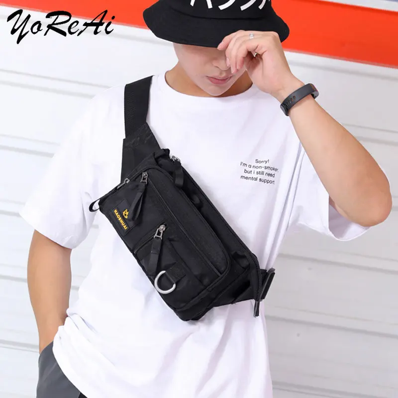YoReAi Phone Chest Bag Waterproof Zipper Nylon Men Waist Belt Shoulder Pack Women Bum Bags Fanny Packs Male Anti-theft Wallet
YoReAi Phone Chest Bag Waterproof Zipper Nylon Men Waist Belt Shoulder Pack Women Bum Bags Fanny Packs Male Anti-theft Wallet