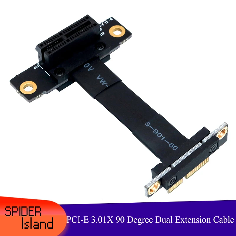 2019 PCI-E 3.01X dual 90 Degree Extension Cable for Sound Card Network Card Data Transfer Function PCIE Cable
2019 PCI-E 3.01X dual 90 Degree Extension Cable for Sound Card Network Card Data Transfer Function PCIE Cable