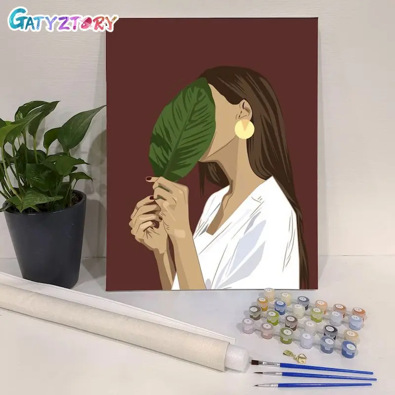GATYZTORY Painting By Numbers Fashion Lady Acrylic Paint Number Painting For Home Decor ON Canvas Painting For Wall Art 40x50CM
GATYZTORY Painting By Numbers Fashion Lady Acrylic Paint Number Painting For Home Decor ON Canvas Painting For Wall Art 40x50CM