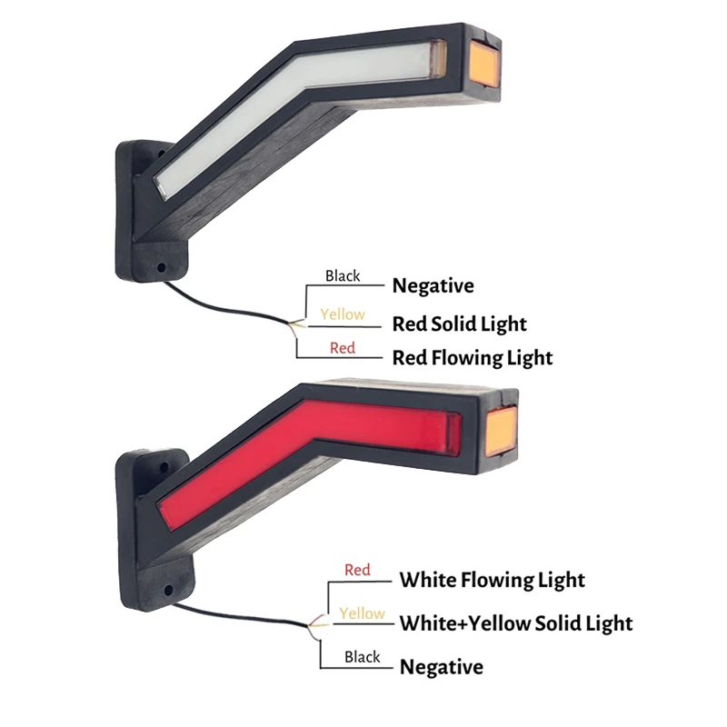 Universal 2PCS LED Neon Stalk Side Marker Light 12V 24V Truck Trailer Position Lamp Waterproof Amber Red White
Universal 2PCS LED Neon Stalk Side Marker Light 12V 24V Truck Trailer Position Lamp Waterproof Amber Red White