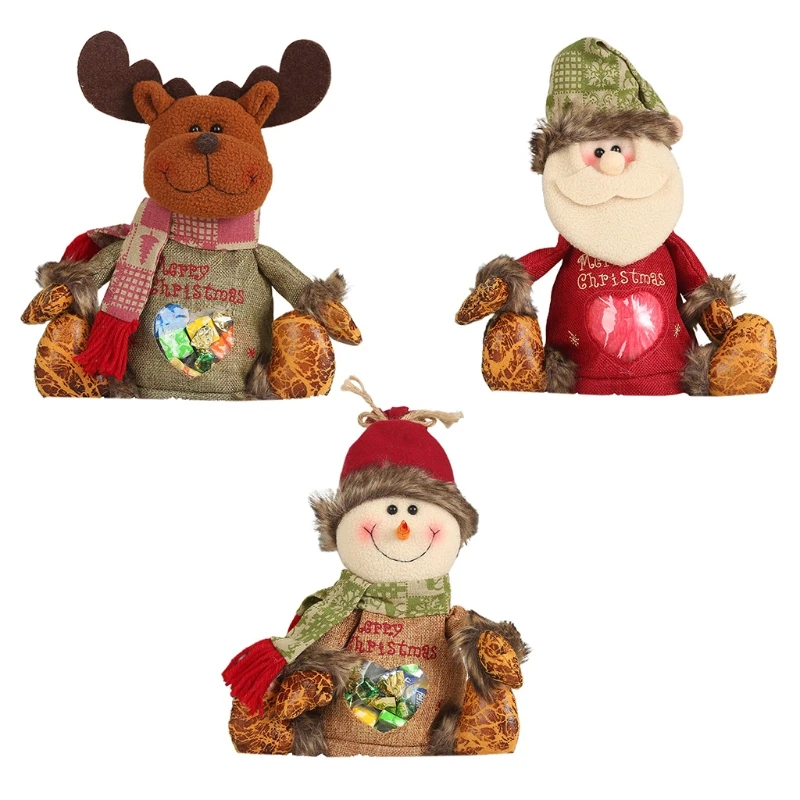 Lovley Cloth Bag Candy Bag Merry Christmas Decorations Old Man/Deer/Snowman
Lovley Cloth Bag Candy Bag Merry Christmas Decorations Old Man/Deer/Snowman