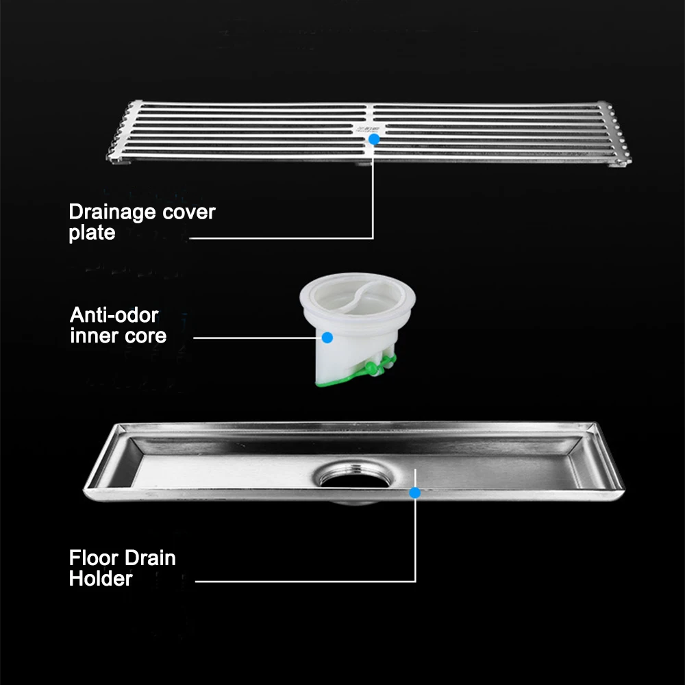 Тройник из нержавеющей стали, тройник для ванной, прямоугольный тройник для душевой кабины с защитой от запаха 
Тройник из нержавеющей стали, тройник для ванной, прямоугольный тройник для душевой кабины с защитой от запаха
