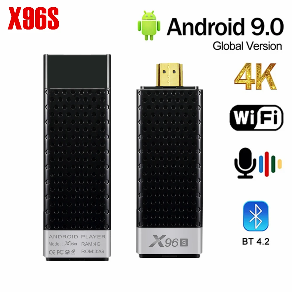 2021 Newest X96S Android 9.0 Smart fast TV Box Mini PC TV Stick DDR4 4GB 32GB Amlogic S905Y2 2.4/5G Dual WIFI BT4.2 TV Dongle
2021 Newest X96S Android 9.0 Smart fast TV Box Mini PC TV Stick DDR4 4GB 32GB Amlogic S905Y2 2.4/5G Dual WIFI BT4.2 TV Dongle