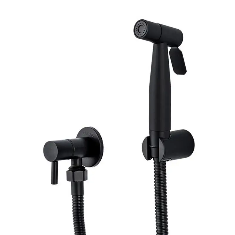 Bathroom Bidet Toilet Matte Black Stainless Steel Handheld Sprayer Douche Shower Head Hygiene Sprinkler Kit Bathroom Accessories
Bathroom Bidet Toilet Matte Black Stainless Steel Handheld Sprayer Douche Shower Head Hygiene Sprinkler Kit Bathroom Accessories