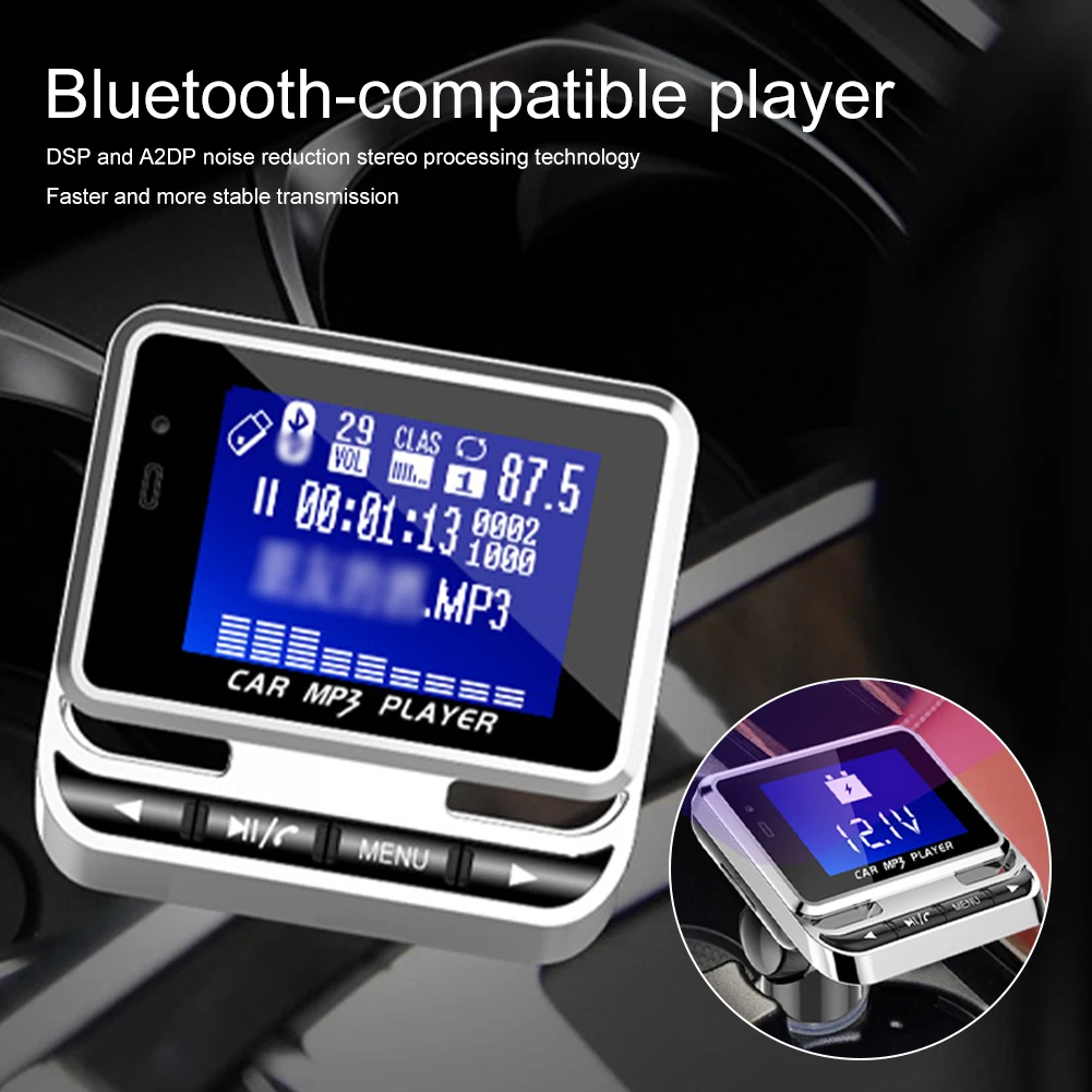 Автомобильный FM-передатчик с дистанционным Bluetooth-совместимым mp3-плеером, беспроводной Автомобильный USB-передатчик громкой связи с поддержк...
Автомобильный FM-передатчик с дистанционным Bluetooth-совместимым mp3-плеером, беспроводной Автомобильный USB-передатчик громкой связи с поддержк...