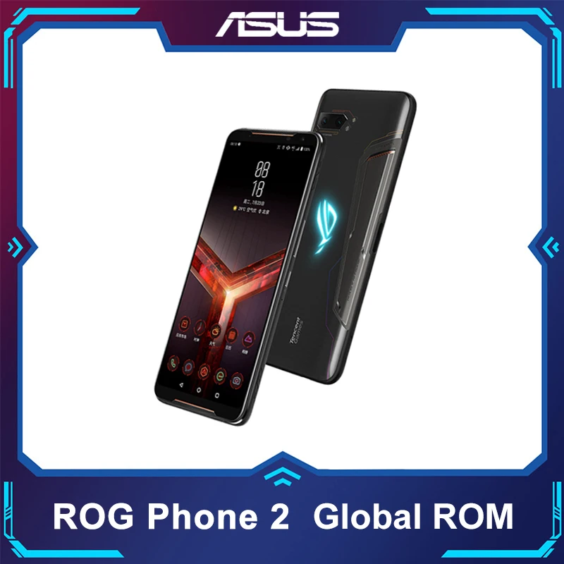Смартфон ASUS ROG Phone 2 Tecent 12 + 512 ГБ 8 ядер Snapdragon 855 6000 мА · ч NFC Android|Смартфоны| |