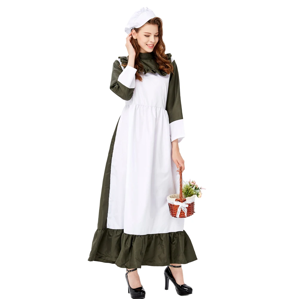 High quality M-XL Female housekeeper housemaid Cosplay Woman Halloween Maid Costume Carnival Purim Masquerade Rave Party dress
High quality M-XL Female housekeeper housemaid Cosplay Woman Halloween Maid Costume Carnival Purim Masquerade Rave Party dress