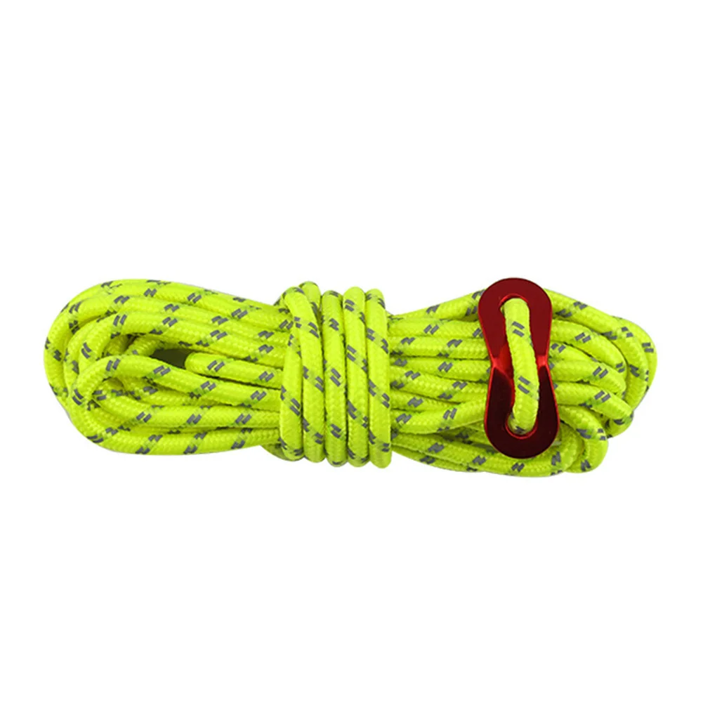 Outdoor Camping Tent Reflective Rope Thickened 4mm Rope Canopy Tent Windproof Accessories Polyester Wind Rope Buckle
Outdoor Camping Tent Reflective Rope Thickened 4mm Rope Canopy Tent Windproof Accessories Polyester Wind Rope Buckle