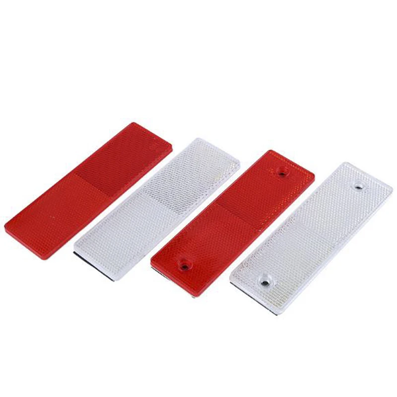 1PCS Truck Motorcycle Adhesive Rectangle Plastic Reflector Reflective Warning Plate Stickers Safety Sign Red/White 
1PCS Truck Motorcycle Adhesive Rectangle Plastic Reflector Reflective Warning Plate Stickers Safety Sign Red/White