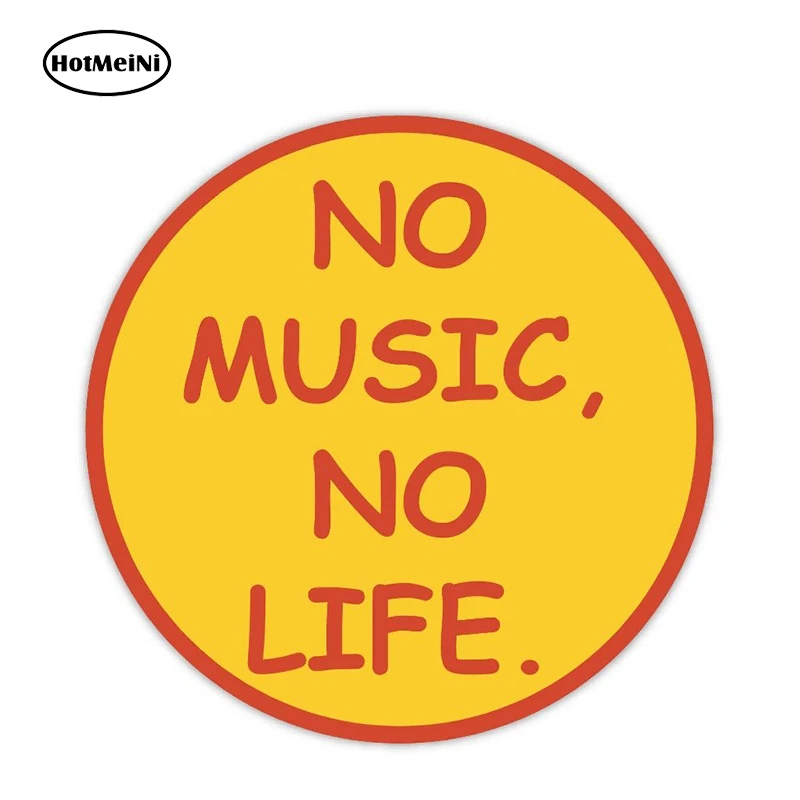 Автомобильная наклейка HotMeiNi 12 см X 12 см, наклейка без музыки и без жизни, забавная наклейка для стайлинга автомобиля, водонепроницаемая граф...
Автомобильная наклейка HotMeiNi 12 см X 12 см, наклейка без музыки и без жизни, забавная наклейка для стайлинга автомобиля, водонепроницаемая граф...