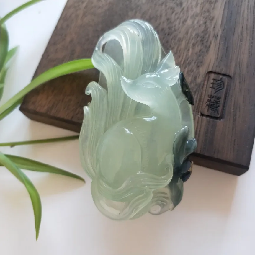 Natural 7A xiuyu jade A Hand-Carved jade bamboo unique fox jade pendant gift jadeite jade necklace pendants jewelry
Natural 7A xiuyu jade A Hand-Carved jade bamboo unique fox jade pendant gift jadeite jade necklace pendants jewelry