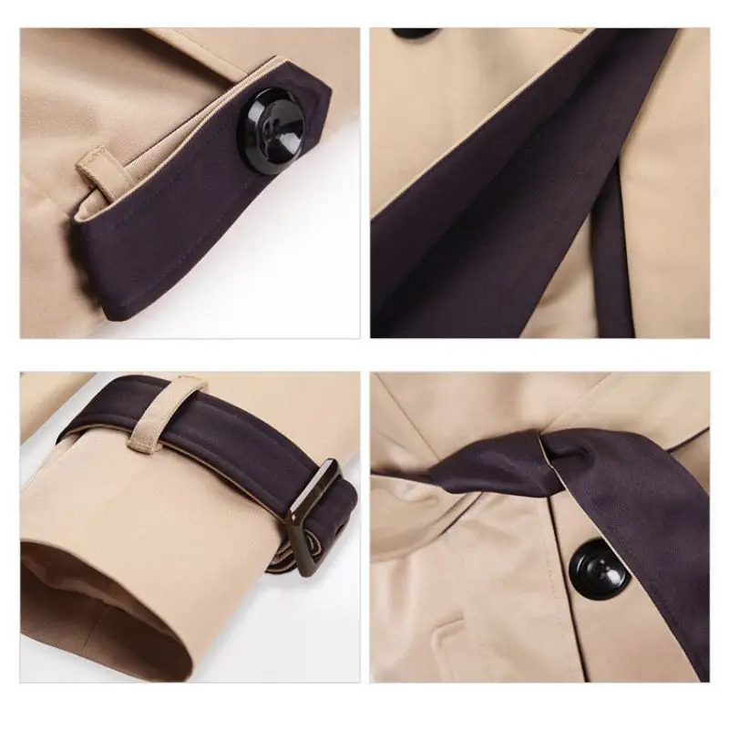 New Autumn Winter Classic Women Coat Double Breasted Coat Turn Down Collar Solid Color Slim Jacket Outwear
New Autumn Winter Classic Women Coat Double Breasted Coat Turn Down Collar Solid Color Slim Jacket Outwear