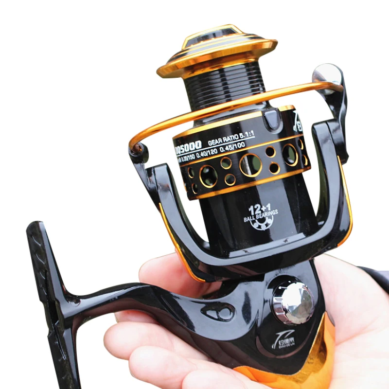 FDDL 12 + 1BB рыболовные снасти Рыбалка катушка карп 6000 Fishing Reel Рыболовные катушки