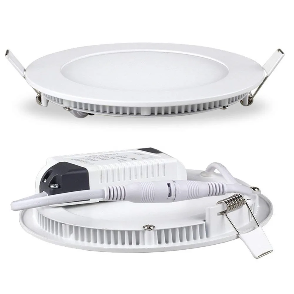 Ultra Thin LED Panel Lights 3W 6W 9W 12W 15W 18W Round Recessed Ceiling Decorate Lamp Bedroom Kitchen Spot Lighting Panel Lamp
Ultra Thin LED Panel Lights 3W 6W 9W 12W 15W 18W Round Recessed Ceiling Decorate Lamp Bedroom Kitchen Spot Lighting Panel Lamp