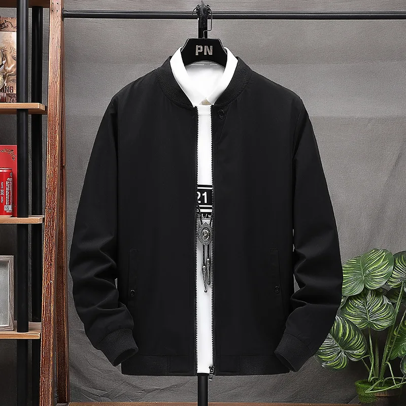 2021 men's autumn new style baseball collar casual jacket youth fashion solid color thin jacket 
2021 men's autumn new style baseball collar casual jacket youth fashion solid color thin jacket