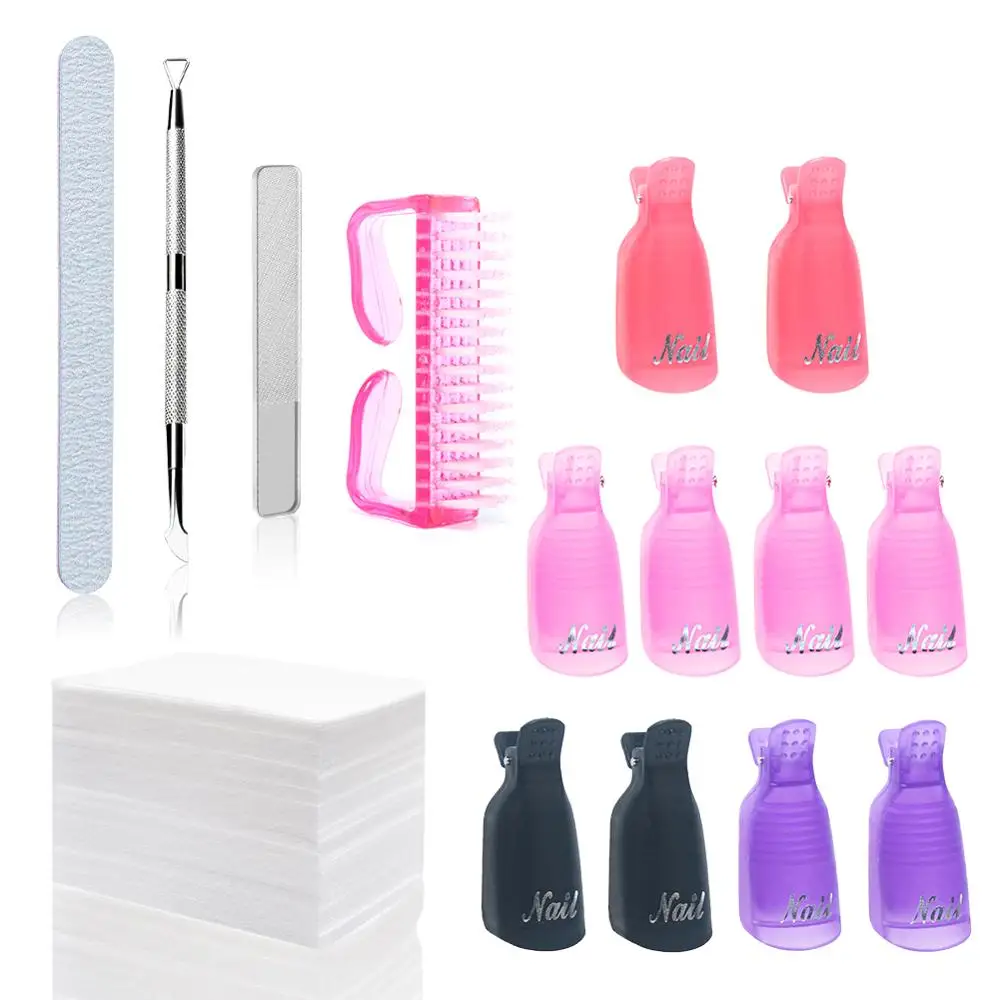 KROFAUE Nail Art UV Gel Polish Remover Soak Off Cap Manicure Tools Set Wholesale Removal Kit
KROFAUE Nail Art UV Gel Polish Remover Soak Off Cap Manicure Tools Set Wholesale Removal Kit
