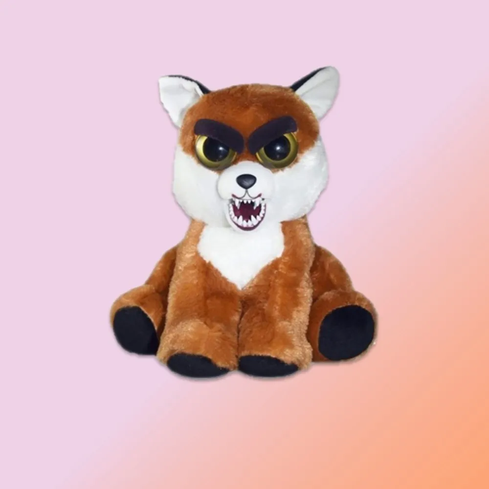 Feisty Pets toys stuffed plush angry animal doll gift fox 
Feisty Pets toys stuffed plush angry animal doll gift fox
