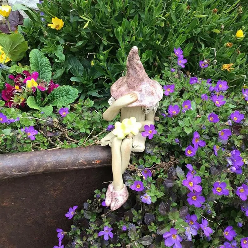 Flower Fairy Sculpture Garden Landscaping Yard Art Ornament Resin Turek Sitting Statue For Outdoor Figurines Craft Garden Decor
Flower Fairy Sculpture Garden Landscaping Yard Art Ornament Resin Turek Sitting Statue For Outdoor Figurines Craft Garden Decor